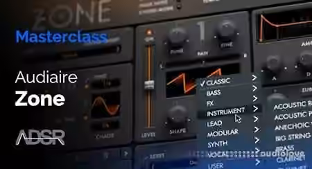 ADSR Sounds Zone by Audiaire Learn every feature and function [TUTORiAL] - Sample Pack Artwork