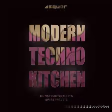Aequor Sound Modern Techno Kitchen [WAV, MiDi, Synth Presets] - Sample Pack Artwork