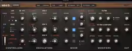 AIR Music Technology Mini D v1.1.0 [WiN] - Sample Pack Artwork