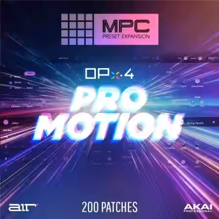 AIR Music Technology OPx-4 Pro Motion OPx-4 Expansion Pack v1.0.4 [Synth Presets] [WiN] - Sample Pack Artwork