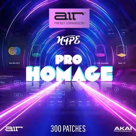 AIR Music Technology Pro Homage Hype Expansion Pack v1.0.1 [WiN] - Sample Pack Artwork