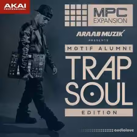 Akai araabMUZIK Motif Alumni Trap Soul Edition (MPC Expansion) [MPC] - Sample Pack Artwork