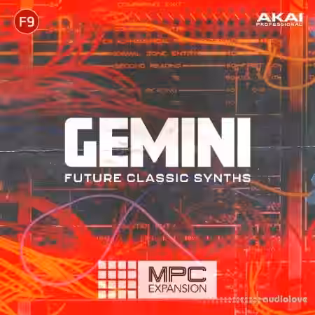 AKAI F9 Instruments F9 Gemini Future Classic Synths v1.0.4 [MPC] - Sample Pack Artwork