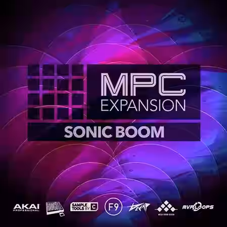 AKAI Sonic Boom v1.0.1 [MPC] - Sample Pack Artwork