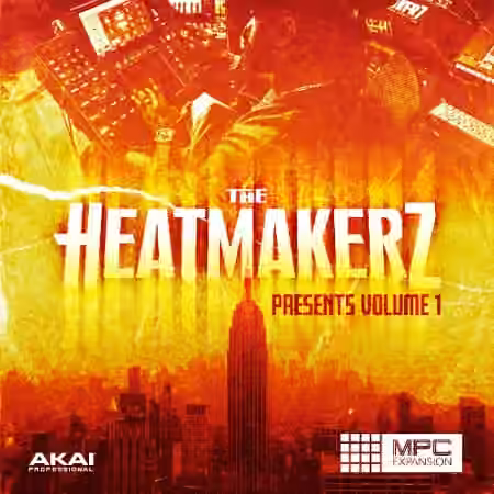 AkaiPro The Heatmakerz Vol.1 v1.0.2 [MPC] - Sample Pack Artwork