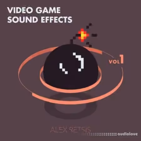 Alex Retsis Video Game Sound Effects Vol.1 [WAV] - Sample Pack Artwork