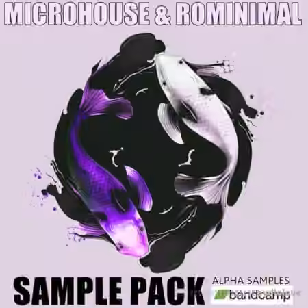 ALPHA SAMPLES Microhouse Rominimal Deeptech Production Loops and Sounds Royaltyfree Sample Pack Vol.1 [WAV] - Sample Pack Artwork