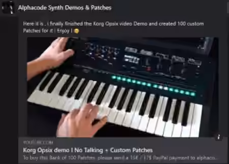 Alphacode's Opsix Sound Library [Synth Presets] - Sample Pack Artwork