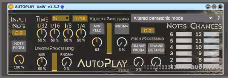 Altar of Wisdom AutoGrid v1.8 [Max for Live] - Sample Pack Artwork