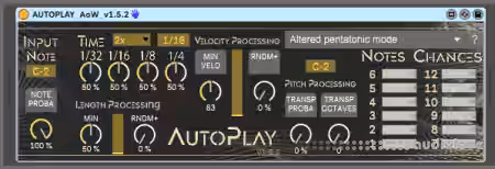 Altar of Wisdom AutoPlay by Altar of Wisdom v1.6.1 [Max for Live] - Sample Pack Artwork