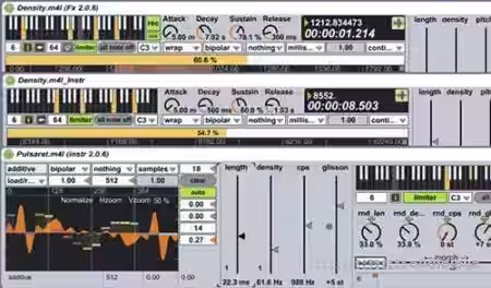 Amazing Noise Density.m4l and Pulsaret.m4l Bundle [Max for Live] - Sample Pack Artwork