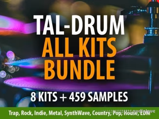 Andi Vax TAL-DRUM All Kits Bundle 1-4 [Synth Presets]