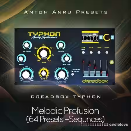 Anton Anru Presets Dreadbox Typhon Melodic Profusion (64 Presets + Sequences) [Synth Presets] - Sample Pack Artwork