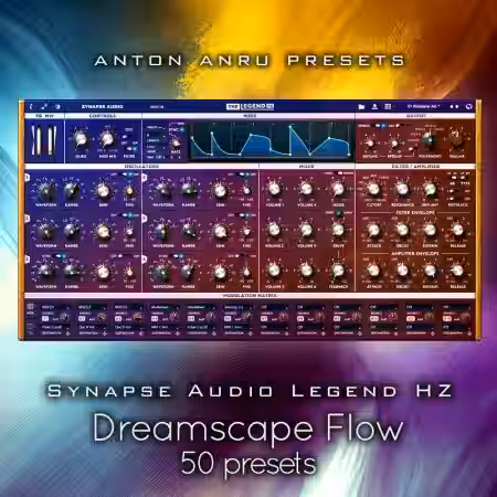 Anton Anru Presets Synapse Audio Legend HZ Dreamscape Flow [Synth Presets]