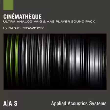 Applied Acoustics Systems Cinematheque for AAS Ultra Analog VA-3 Sound Pack [Synth Presets] [WiN] - Sample Pack Artwork