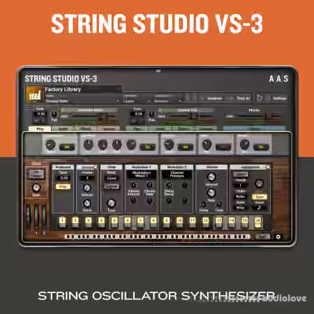 Applied Acoustics Systems String Studio VS-3 v3.2.2 [MacOSX] - Sample Pack Artwork