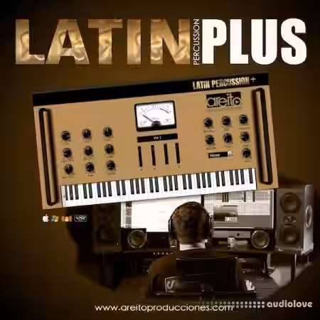 Areito Producciones Latin Percussion_Plus RETAiL [MiDi] [WiN] - Sample Pack Artwork