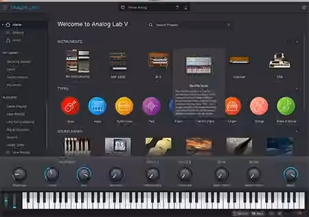 Arturia Analog Lab V v5.4.7 [U2B] [MacOSX] - Sample Pack Artwork