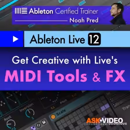 Ask Video Ableton Live 12 102: Lives Tools and FX [TUTORiAL] - Sample Pack Artwork