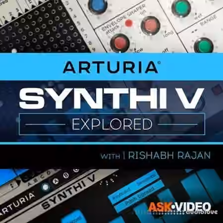 Ask Video Arturia V 105 Synthi V Explored [TUTORiAL] - Sample Pack Artwork