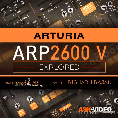 Ask Video Arturia V 106 ARP 2600 V Explored [TUTORiAL] - Sample Pack Artwork