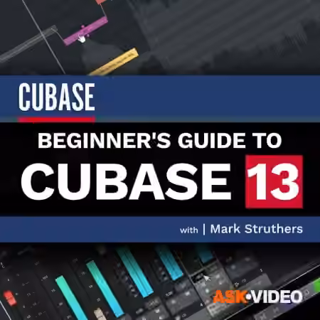 Ask Video Cubase 101 Cubase 13 Beginners Guide [TUTORiAL] - Sample Pack Artwork