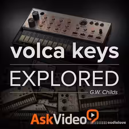Ask Video volca 102 volca keys Explored [TUTORiAL] - Sample Pack Artwork