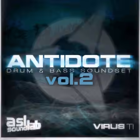 ASL Soundlab Antidote Vol.2 Drum and Bass soundset for Virus TI [Synth Presets] - Sample Pack Artwork