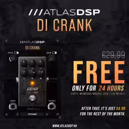 AtlasDSP DI Crank v2.0.0 [WiN, MacOSX]