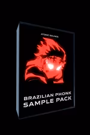 Atomic Sounds Brazilian Phonk Sample Pack [WAV] - Sample Pack Artwork