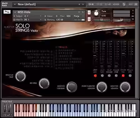 Auddict Master Solo Strings Solo Viola [KONTAKT] - Sample Pack Artwork