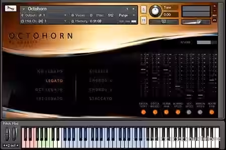 Auddict Octohorn [KONTAKT] - Sample Pack Artwork