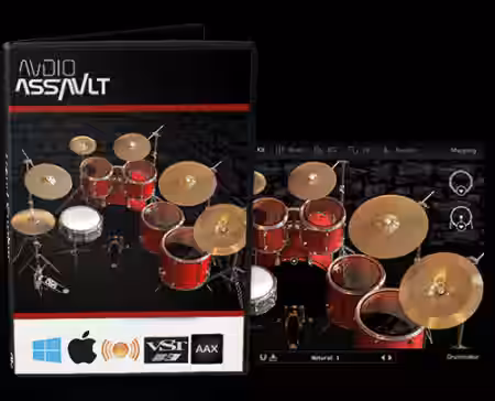 Audio Assault Druminator v1.0 [WiN, MacOSX] - Sample Pack Artwork