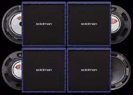Audio Assault Seacow Cabs SOLDMAN 412ST US Amp Locker Cabs - Sample Pack Artwork