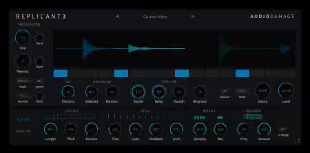 Audio Damage AD056 Replicant 3 v3.0.9 [WiN, MacOSX, LiNUX] - Sample Pack Artwork