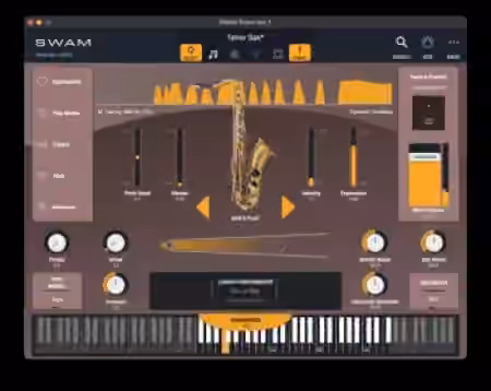 Audio Modeling SWAM Saxophones 3 v3.8.2 [WiN] - Sample Pack Artwork