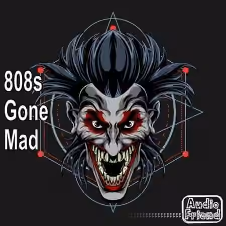 AudioFriend 808s Gone Mad [WAV] - Sample Pack Artwork