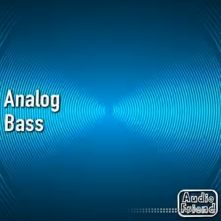 AudioFriend Analog Bass [WAV] - Sample Pack Artwork