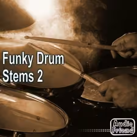 AudioFriend Funky Drum Stems 2 [WAV] - Sample Pack Artwork