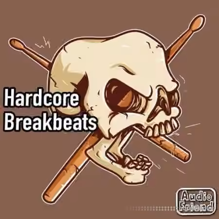 AudioFriend Hardcore Breakbeats [WAV] - Sample Pack Artwork