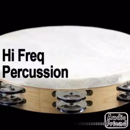 AudioFriend Hi Freq Percussion [WAV] - Sample Pack Artwork