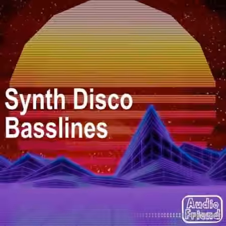 AudioFriend Synth Disco Basslines [WAV] - Sample Pack Artwork