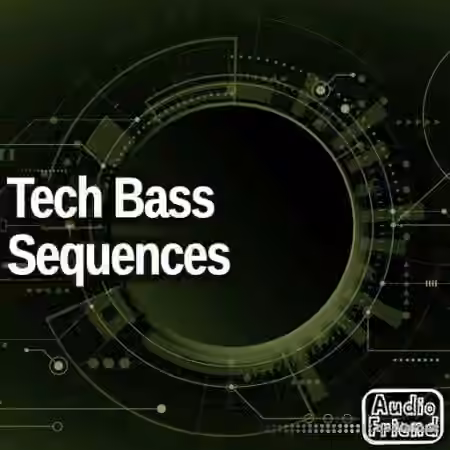 AudioFriend Tech Bass Sequences [WAV] - Sample Pack Artwork