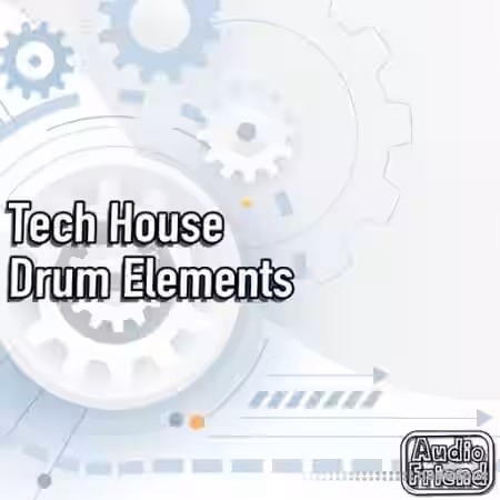 AudioFriend Tech House Drum Elements [WAV] - Sample Pack Artwork