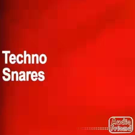 AudioFriend Techno Snares [WAV] - Sample Pack Artwork