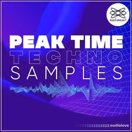 Audioreakt Peak Time Techno Samples Pack [WAV, MiDi] - Sample Pack Artwork