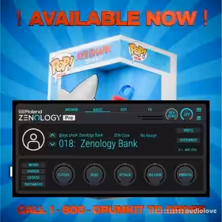AudioVault aye.shark Zenology Bank [Synth Presets] - Sample Pack Artwork