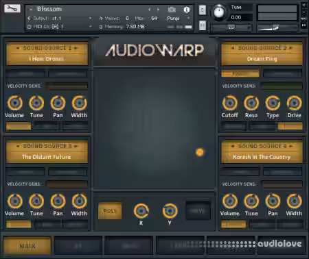 Audiowarp Blossom [KONTAKT] - Sample Pack Artwork
