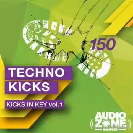 Audiozone Samples Techno Kicks In Key Vol.1 [WAV] - Sample Pack Artwork