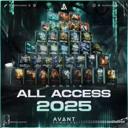 Avant Samples Avant All Access Bundle 2025 [WAV, MiDi, Synth Presets, DAW Templates] - Sample Pack Artwork